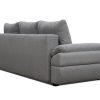 Sofa tapicerowana rozkładana z poduchami Ganaco