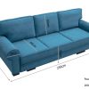 Sofa tapicerowana rozkładana Bonita