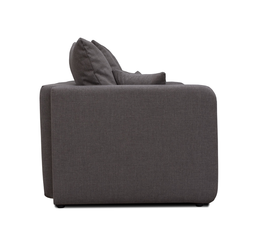 Sofa tapicerowana rozkładana z poduchami Cavra