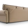 Sofa tapicerowana rozkładana z lamówką Brioso