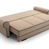 Sofa tapicerowana rozkładana z lamówką Brioso