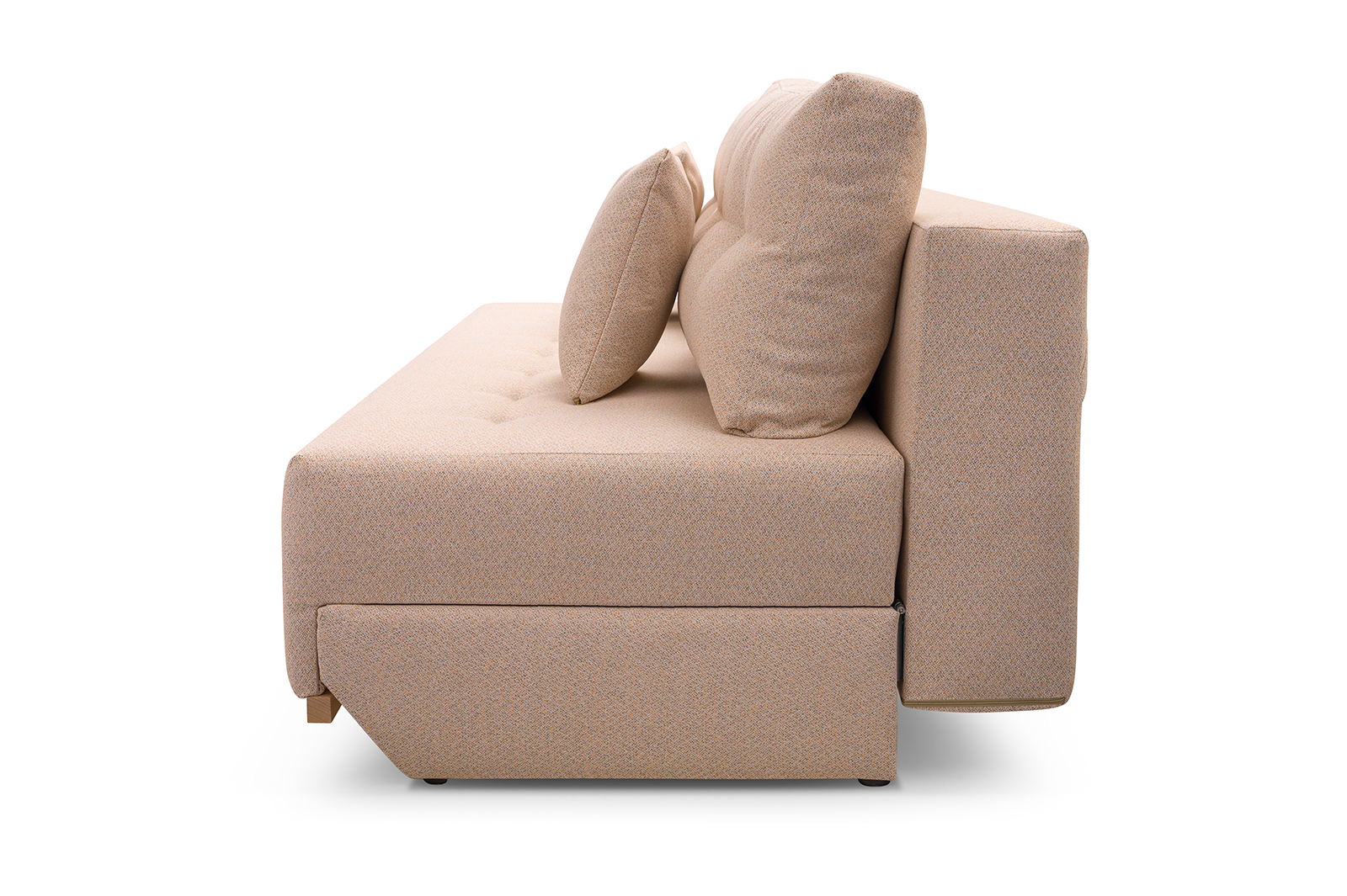 Sofa tapicerowana rozkładana z poduchami Veloce