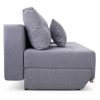 Sofa tapicerowana rozkładana z poduchami Veloce