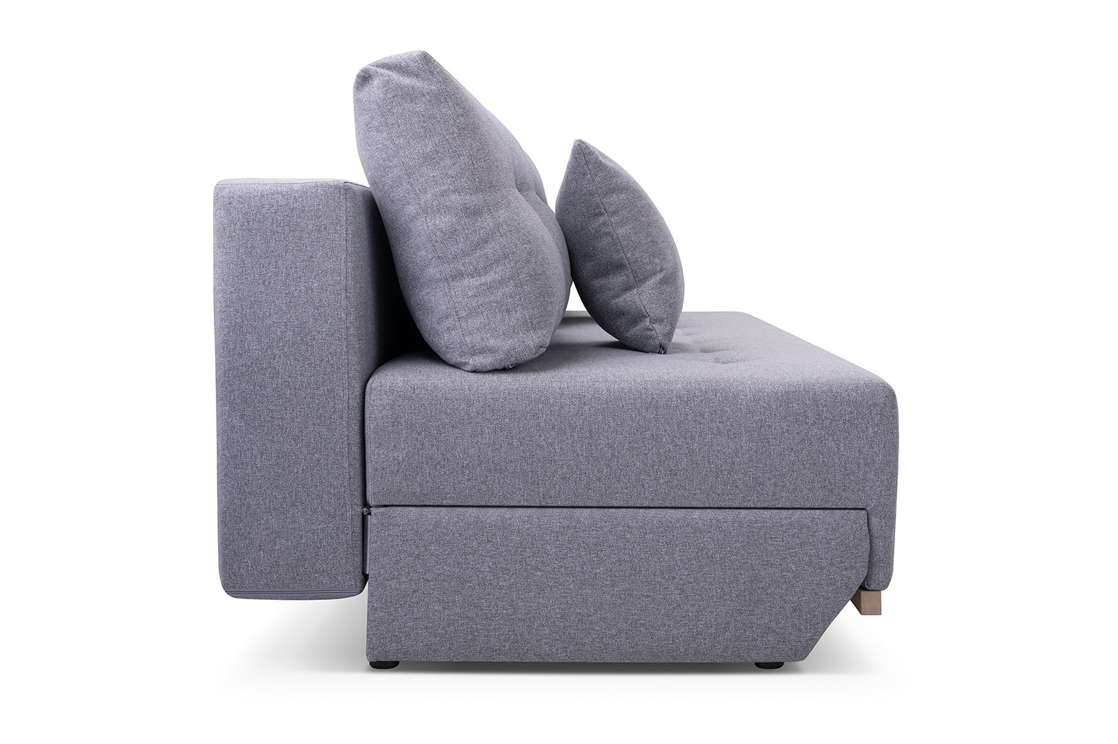 Sofa tapicerowana rozkładana z poduchami Veloce