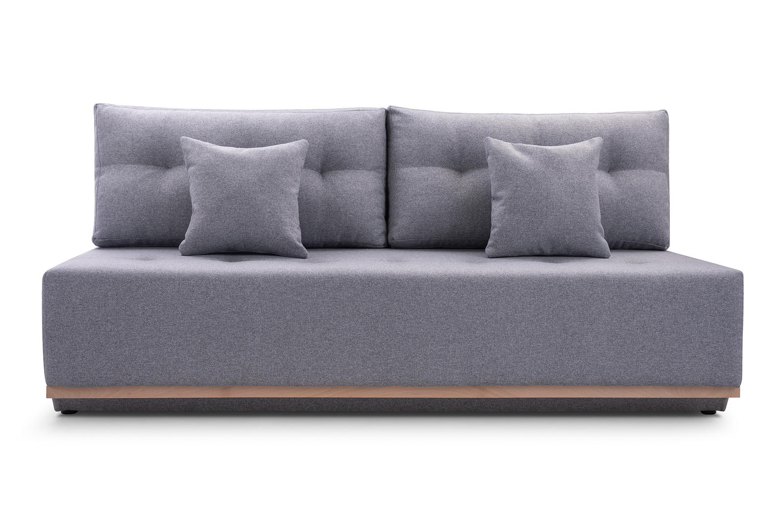 Sofa tapicerowana rozkładana z poduchami Veloce