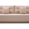 Sofa tapicerowana rozkładana z poduchami Veloce
