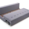 Sofa tapicerowana rozkładana z poduchami Veloce