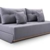 Sofa tapicerowana rozkładana z poduchami Veloce