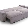 Sofa tapicerowana rozkładana z poduchami Breeze