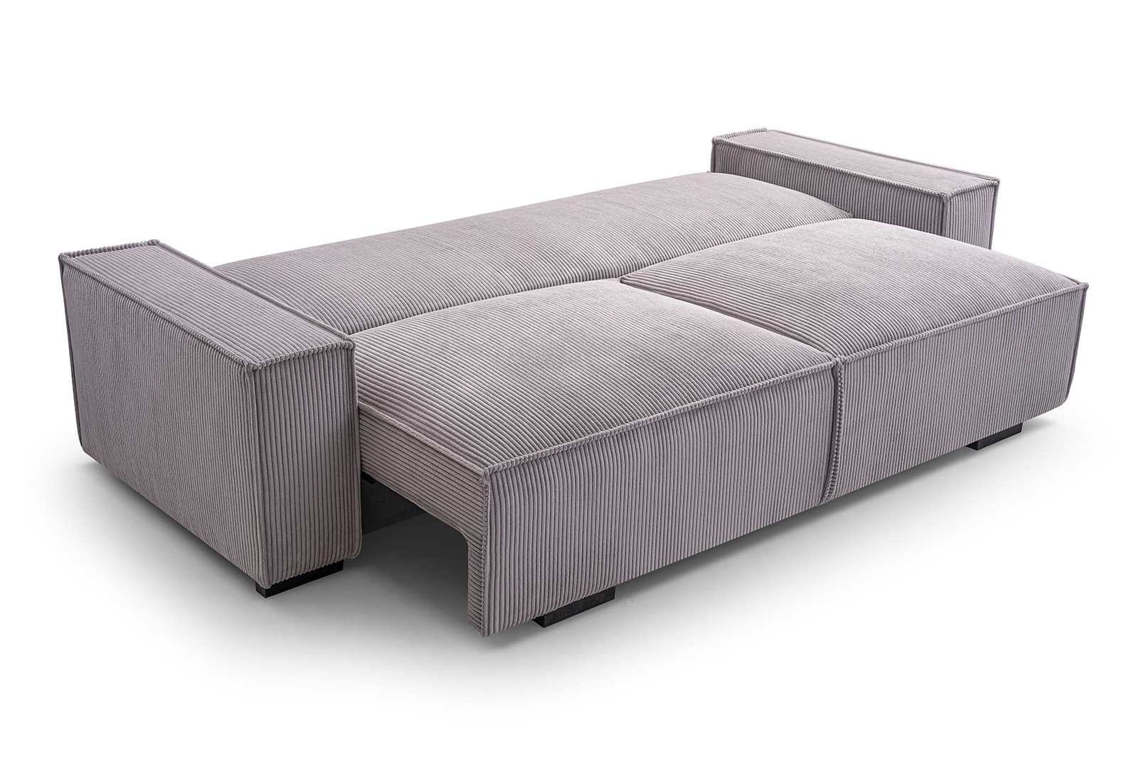 Sofa tapicerowana rozkładana z poduchami Breeze