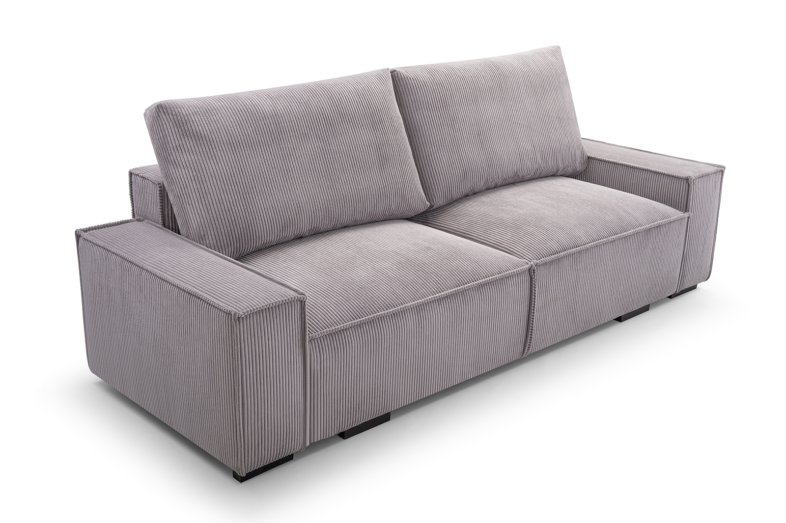 Sofa tapicerowana rozkładana z poduchami Breeze