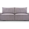 Sofa tapicerowana rozkładana z poduchami Breeze
