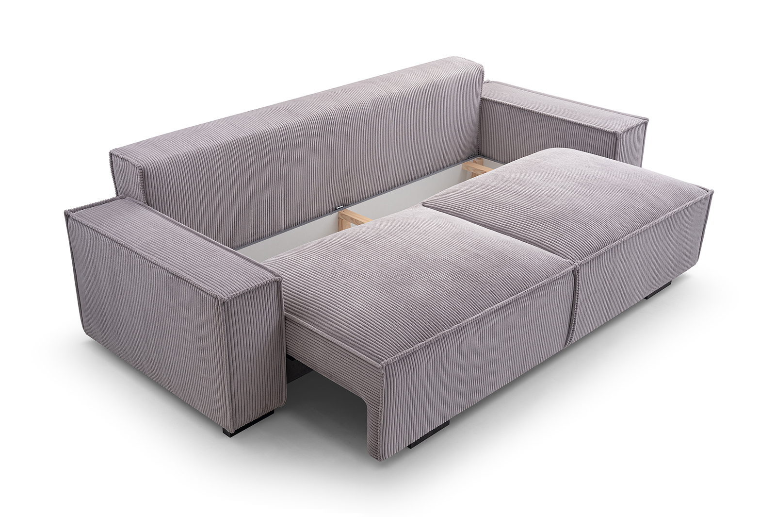 Sofa tapicerowana rozkładana z poduchami Breeze