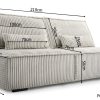 Sofa tapicerowana rozkładana Tigra