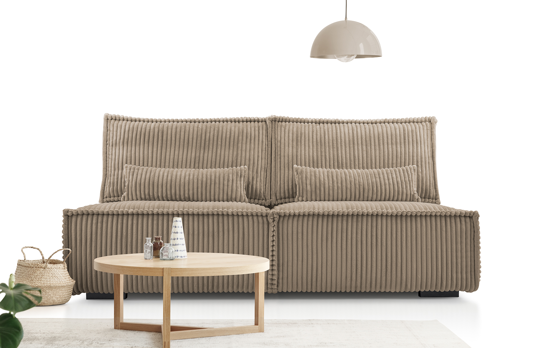 Sofa tapicerowana rozkładana Tigra