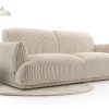 Sofa tapicerowana loftowa Linger - nowoczesna kanapa trzyosobowa do salonu
