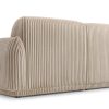 Sofa tapicerowana loftowa Linger - nowoczesna kanapa trzyosobowa do salonu