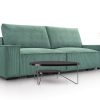 Sofa tapicerowana rozkładana z poduchami Breeze