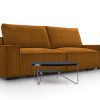 Sofa tapicerowana rozkładana z poduchami Breeze