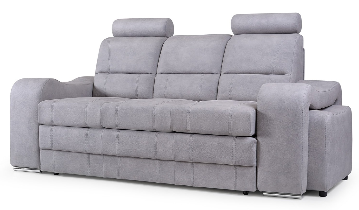 Sofa tradycyjna tapicerowana rozkładana do przodu Mount