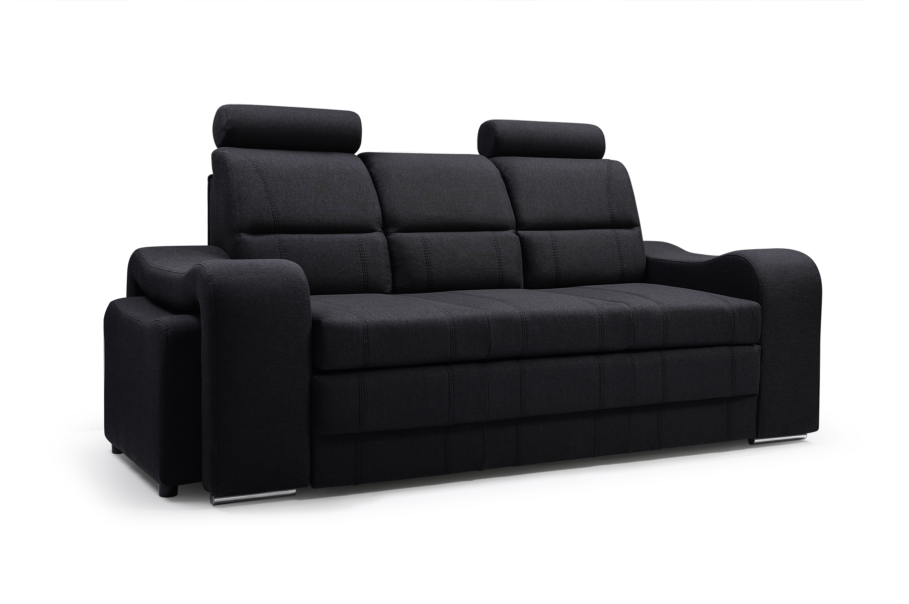 Sofa tradycyjna tapicerowana rozkładana do przodu Mount