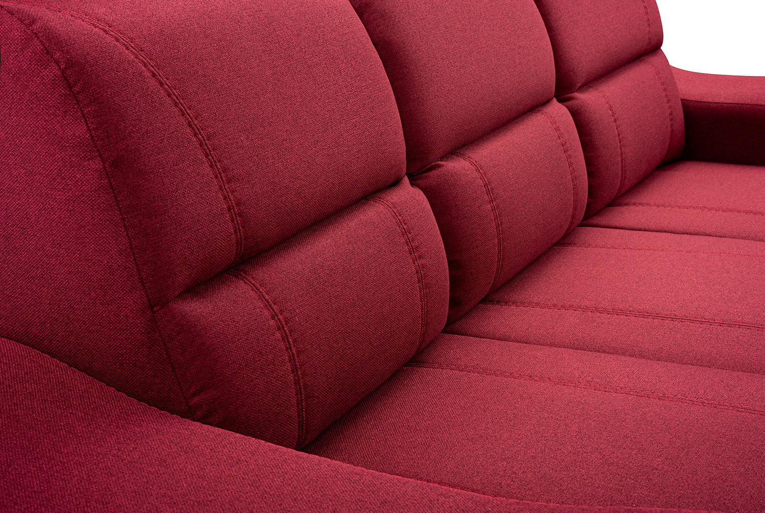 Sofa tradycyjna tapicerowana rozkładana do przodu Mount