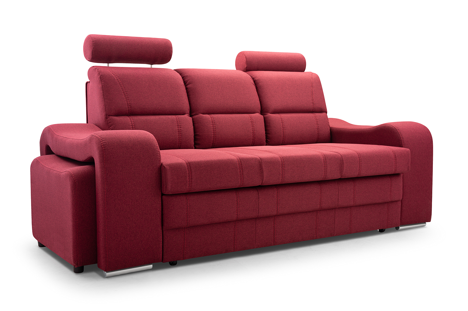 Sofa tradycyjna tapicerowana rozkładana do przodu Mount