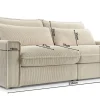 Sofa tapicerowana modułowa Tapela - nowoczesna kanapa dwuosobowa do salonu