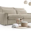 Sofa tapicerowana modułowa Tapela - nowoczesna kanapa dwuosobowa do salonu