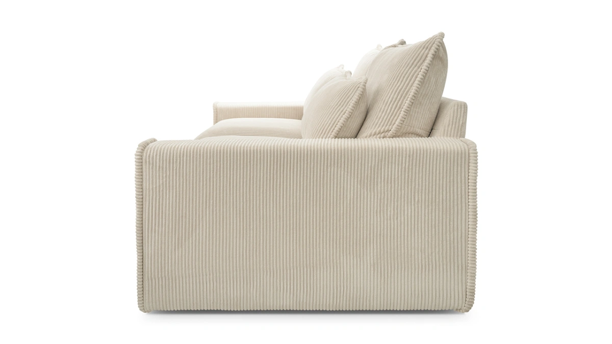 Sofa tapicerowana modułowa Tapela - nowoczesna kanapa dwuosobowa do salonu