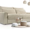 Wygodna Sofa Modułowa Tapicerowana Dalia bez funkcji spania - Modernistyczna Kanapa do Salonu