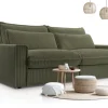Sofa tapicerowana modułowa Tapela - nowoczesna kanapa dwuosobowa do salonu