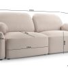 Sofa tapicerowana rozkładana Coral z funkcją spania - nowoczesna kanapa do salonu