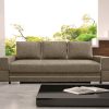 Sofa tapicerowana rozkładana z lamówkami 251 cm Manta A