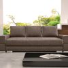 Sofa tapicerowana rozkładana z lamówkami 251 cm Manta A