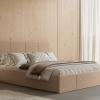 Łóżko tapicerowane Sorelli Slim 160x200 cm – z pojemnikiem, hydrofobowe