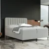 Łóżko kontynentalne z pojemnikiem i topperem SOFTY 160x200 cm – wspiera kręgosłup
