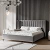 Łóżko tapicerowane Lavita Slim 140x200 cm – smukłe z pojemnikiem