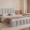 Łóżko tapicerowane Slim Armonie 160x200 cm – z pojemnikiem, tkanina hydrofobowa