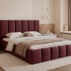 Łóżko tapicerowane Slim Armonie 160x200 cm – z pojemnikiem, tkanina hydrofobowa