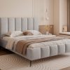 Łóżko tapicerowane Slim Armonie II 160x200 cm – z pojemnikiem i wysokimi nóżkami