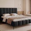Łóżko tapicerowane Slim Armonie II 160x200 cm – z pojemnikiem i wysokimi nóżkami