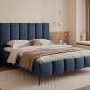 Łóżko tapicerowane Slim Armonie II 160x200 cm – z pojemnikiem i wysokimi nóżkami