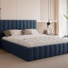 Łóżko tapicerowane Slim Chicoro 160x200 cm – z pojemnikiem na pościel