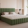 Łóżko tapicerowane Slim Chicoro 160x200 cm – z pojemnikiem na pościel