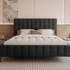 Łóżko tapicerowane slim Chicoro 2 140x200 cm – z pojemnikiem, na nóżkach