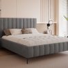Łóżko tapicerowane slim Chicoro 2 140x200 cm – z pojemnikiem, na nóżkach