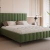 Łóżko tapicerowane slim Chicoro 2 140x200 cm – z pojemnikiem, na nóżkach