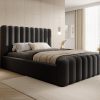 Łóżko tapicerowane Slim Lunaro z pojemnikiem 160x200 cm – tkanina plamoodporna