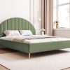 Łóżko tapicerowane Slim Queenza II 160x200 cm – z pojemnikiem na pościel